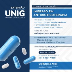 IMERSÃO EM ANTIBIOTICOTERAPIA
